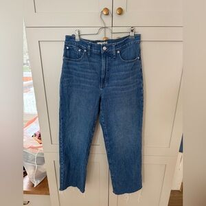 Madewell The Perfect Vintage Wide Leg Jean Size 29